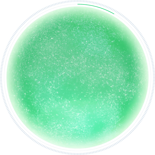 Background sphere with rings